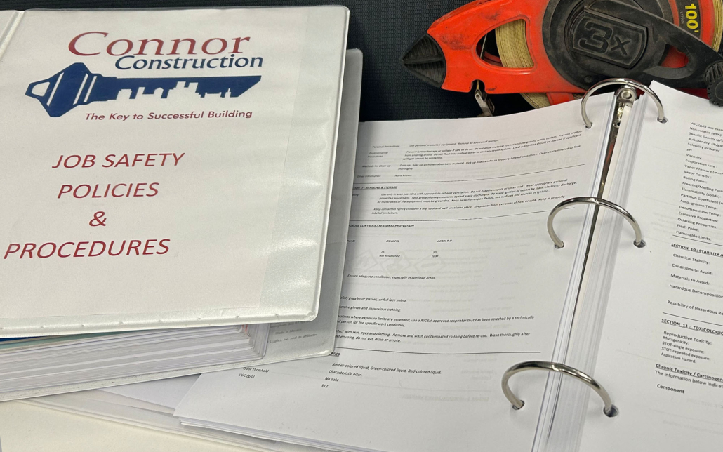 Pre construction checklist items